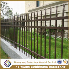 Pas de soudure Gavanlized Steel Factory Fencing